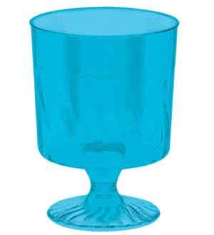 Caribbean Blue Pedestal Cup Mini