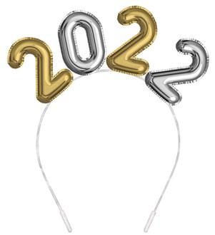 2022 Balloon Numbers Headband