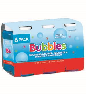 Bubble 4 ounce 6ct