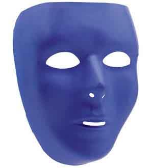 Blue Full Face Mask 1ct