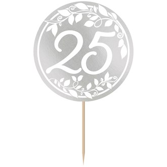 25th Anniversary Silver Picks 24ct 