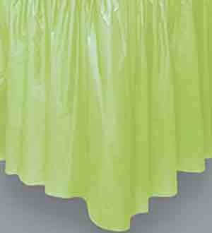 Apple Green Tableskirt 29inx14ft