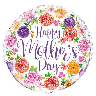 Mom Day Foil Balloon 18in