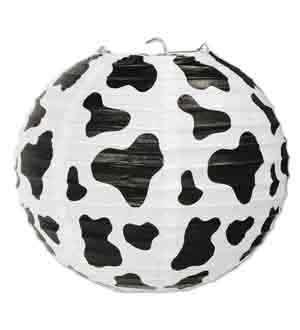 Farm Cow Paper Lantern