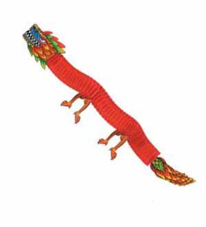 Asian Tissue Dragon 6ft