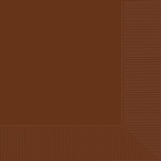 2-ply Beverage Napkin Chocolate Brown 40ct 