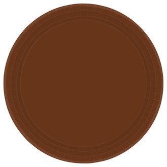 Brown Plate (L) 24ct