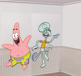  Spongebob Squarepants Patrick and Squidward Scene Setters Add-On