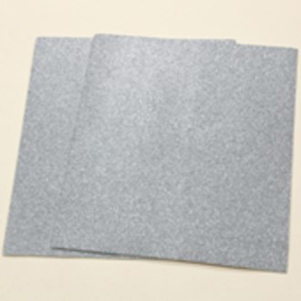 13inx18in Metallic Foam Sheet 10pc/Pack - Silver
