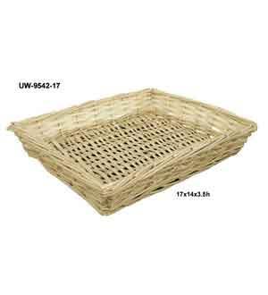 Basket 17x14 Willow Rectangular