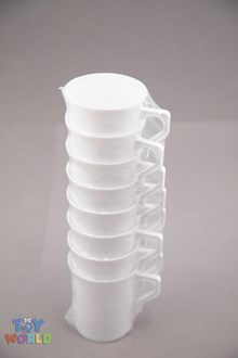 Coffee Mug Plastic 8ct