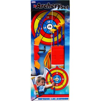 22in Super Archery Play Set W/ Case In Open Box