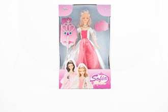 11.5in Princess Sofia Doll W/ Accss In Window Box 3 Assrt