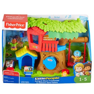 Fischer Price Little People Swing and Share Treehouse