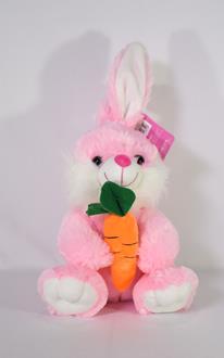 Bunny w Carrot 11in - 4 color