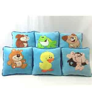 Cushion Cartoon Animals 13in