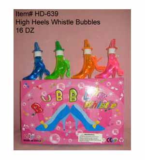 Bubble High Heels Whistle